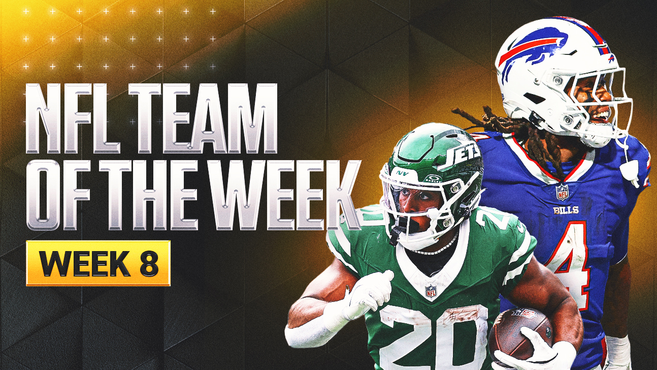 NFL Week 8 Team of the Week: Running Backs Star; Jordan Love Wows on Sunday Night NFL Week 8 Team of the Week: Running Backs Star; Jordan Love Wows on Sunday Night
