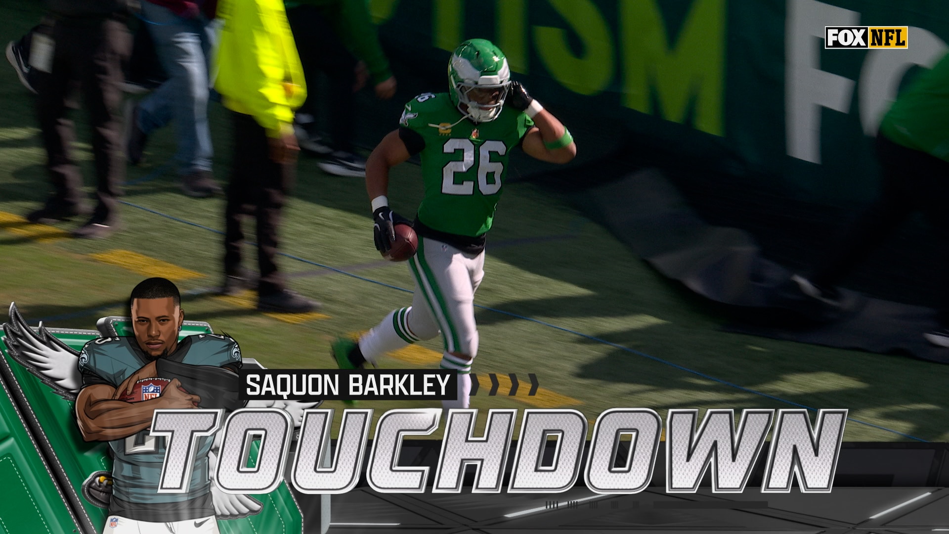 Saquon Barkley rushes for 65-yard TD, giving Eagles early lead over Giants | NFL Highlights Saquon Barkley rushes for 65-yard TD, giving Eagles early lead over Giants | NFL Highlights