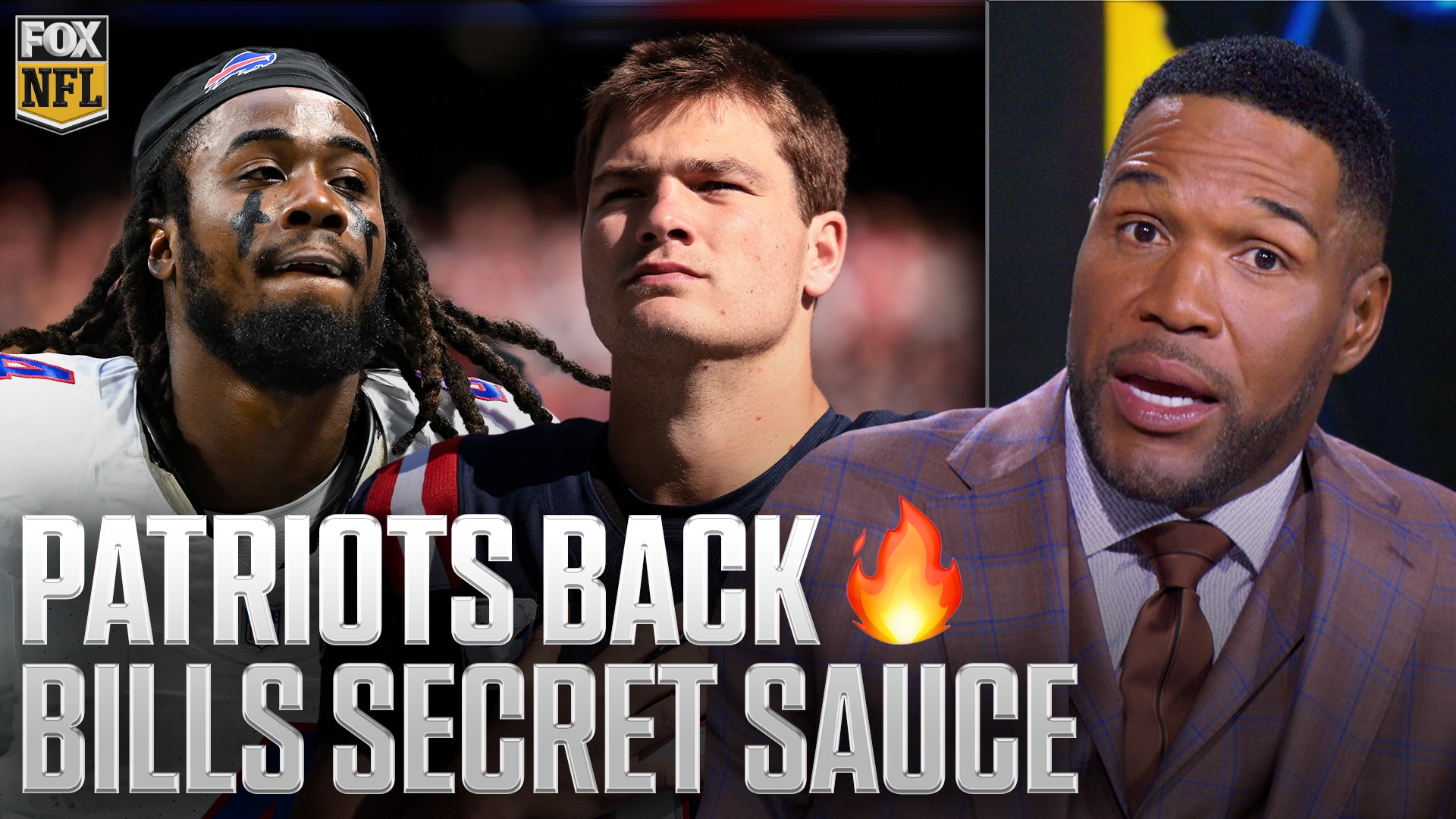 Patriots are REAL DEAL 🔥 Bills Secret Weapons, Terry Bradshaw, Michael Strahan & Week 8 Reaction Patriots are REAL DEAL 🔥 Bills Secret Weapons, Terry Bradshaw, Michael Strahan & Week 8 Reaction