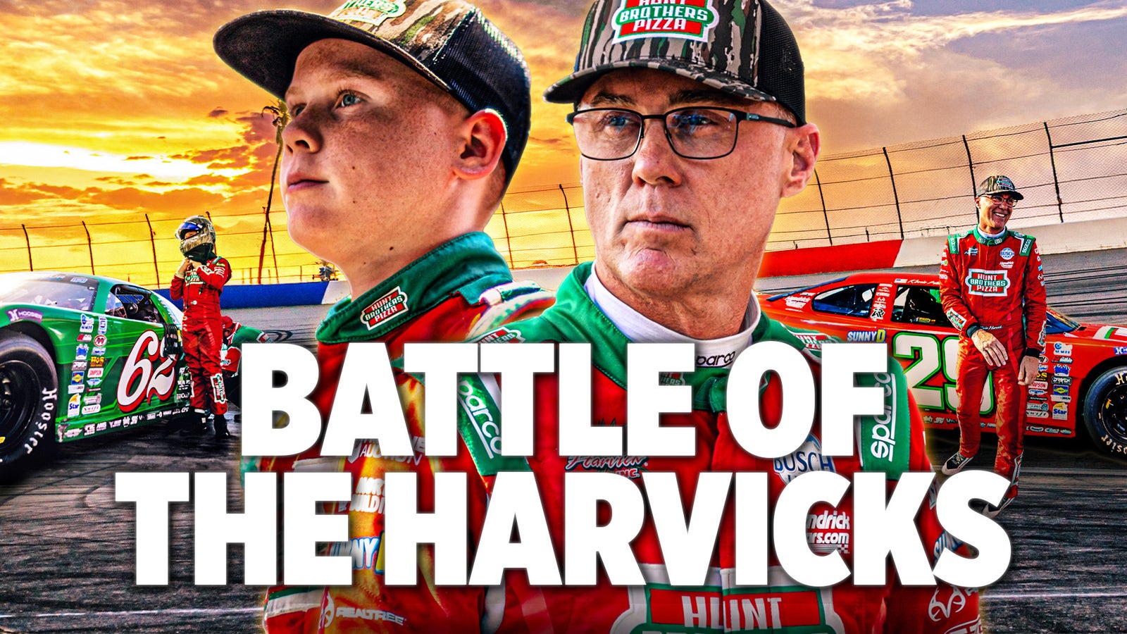 ‘He’s whipped my butt’: Inside Kevin and Keelan Harvick’s racing battles