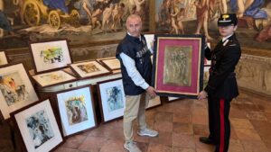 Italy police seize 21 suspected forged Salvador Dali artworks after show opens in Parma