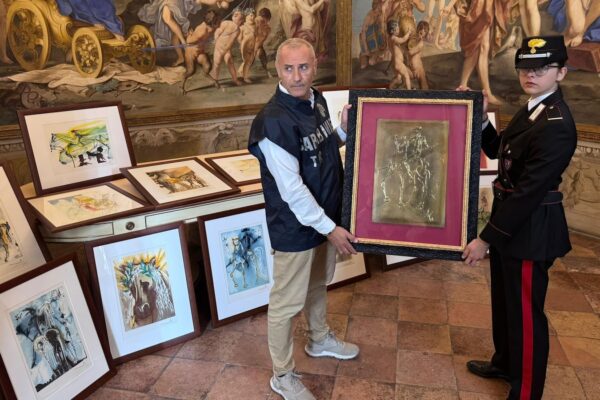 Italy police seize 21 suspected forged Salvador Dali artworks after show opens in Parma