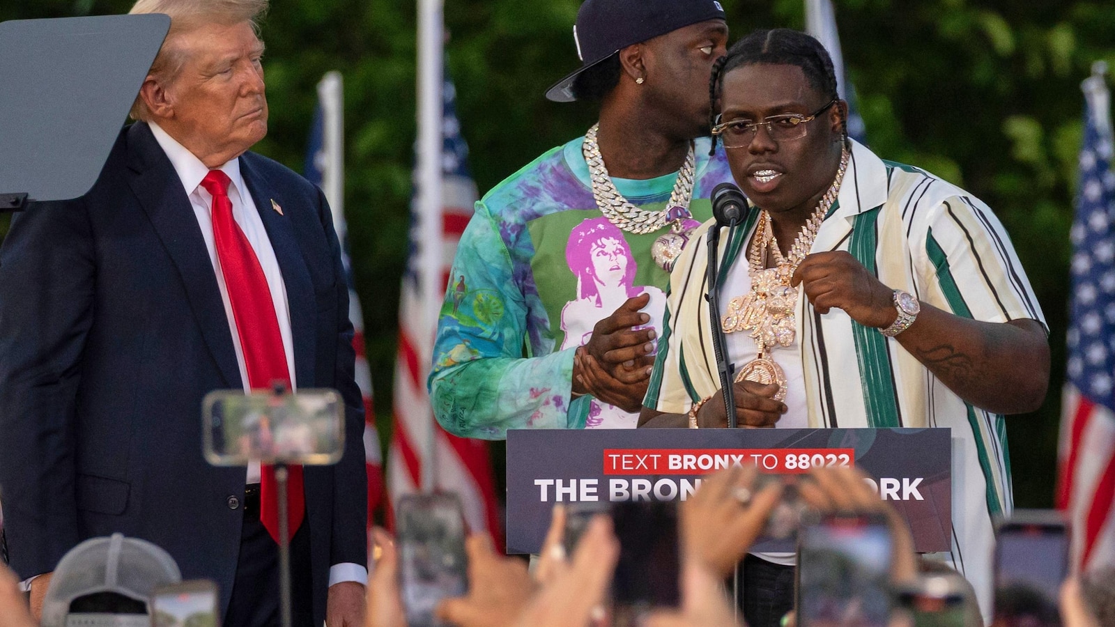 New York rapper who joined Trump at campaign rally sentenced to 5 years for attempted murder