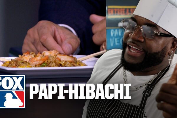 Big Papi SHOWS OFF his cooking skills to A-Rod & Derek Jeter 🧑‍🍳 MLB on FOX