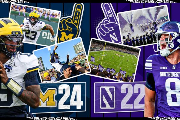 Wrigley Field Photo Essay: Michigan’s CFP-Saving Win on Big Noon Saturday