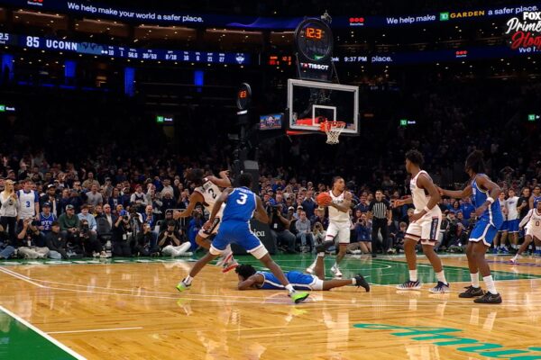 No. 3 UConn forces CLUTCH turnover to cement an 86-84 win over No. 7 BYU