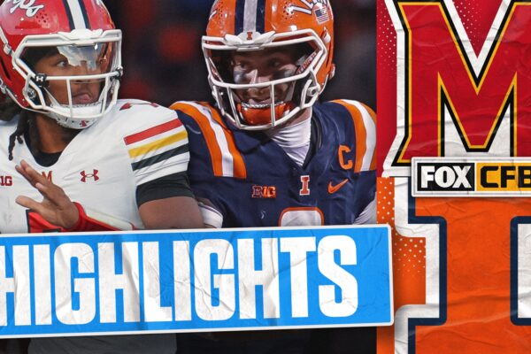 Maryland Terrapins vs. Illinois Fighting Illini Highlights | FOX College Football