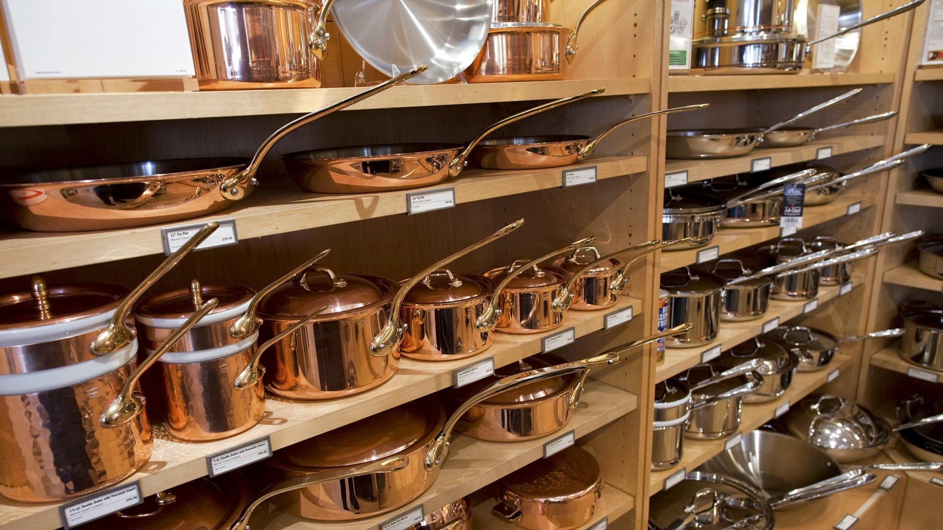 Williams-Sonoma CEO says next quarter will see a bigger tariff impact