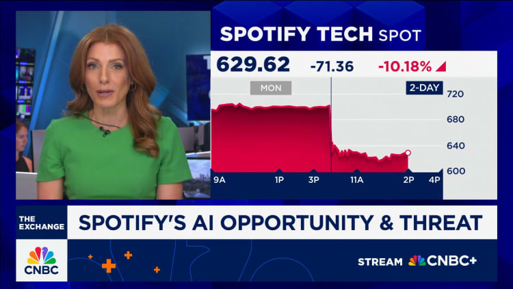 Spotify tops third-quarter estimates, issues mixed guidance