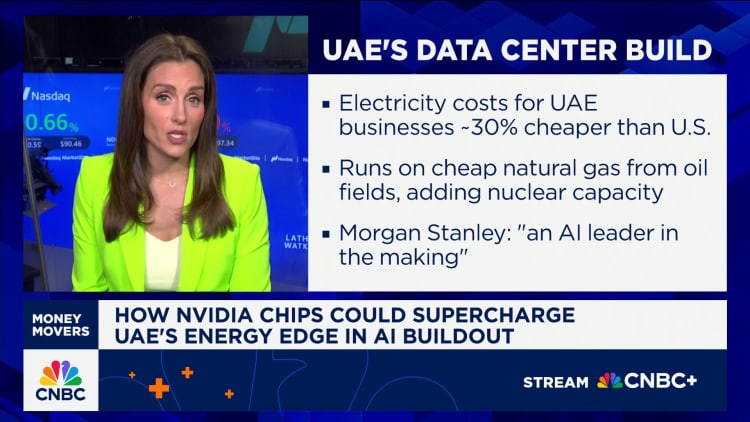 Nvidia shares rise after U.S. approves chip sales to the UAE