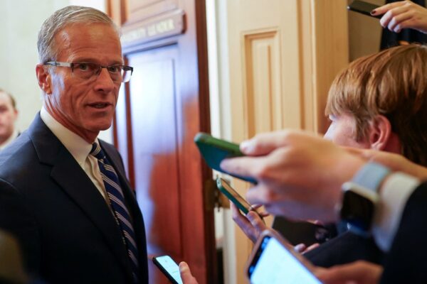 Thune promising talks government shutdown