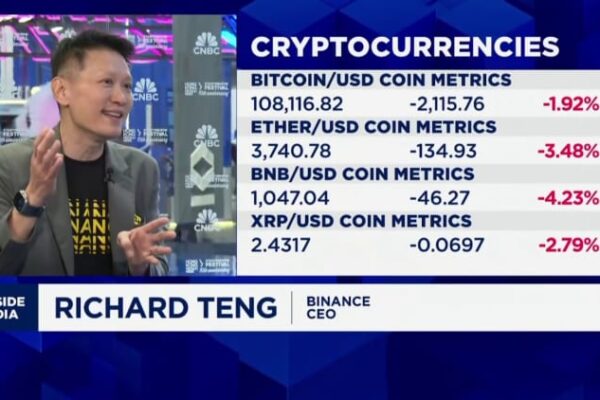 Binance CEO denies firm aided Trump-linked crypto project before CZ pardon