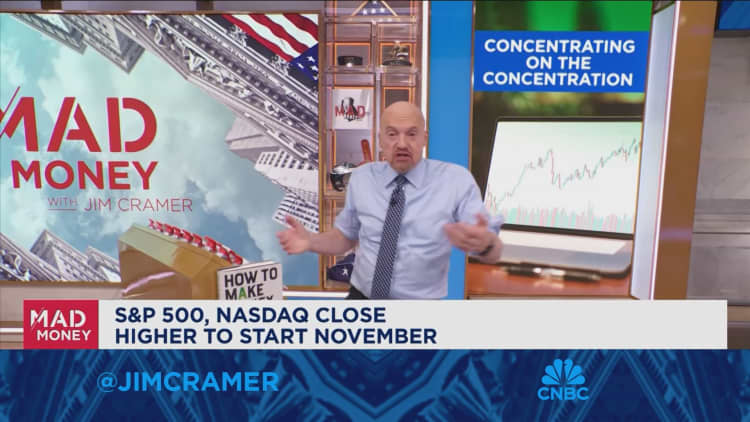 The Magnificent 7’s biggest commonality is growth, Jim Cramer says