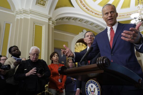 Thune government shutdown deal coming together