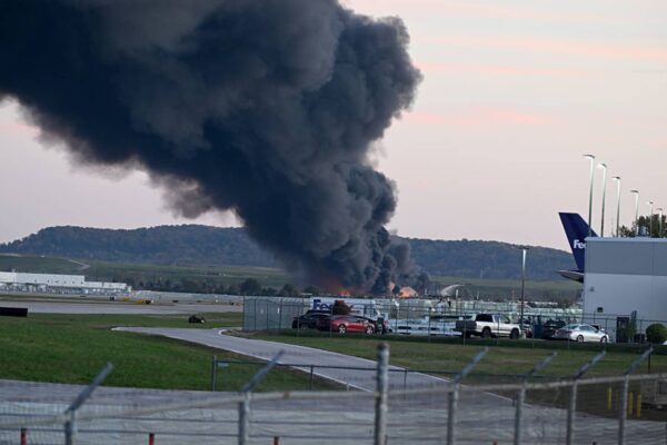 UPS plane crashes after taking off from Louisville airport