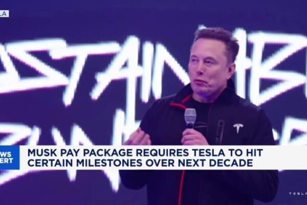 Tesla investor support for Musk pay plan declined from 2018 package