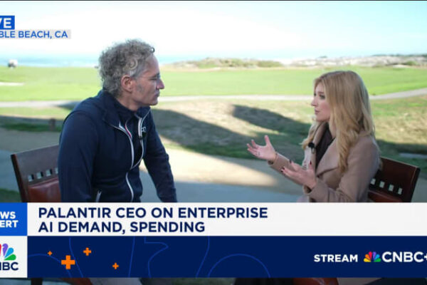 Palantir has worst month in two years as AI stocks sell off