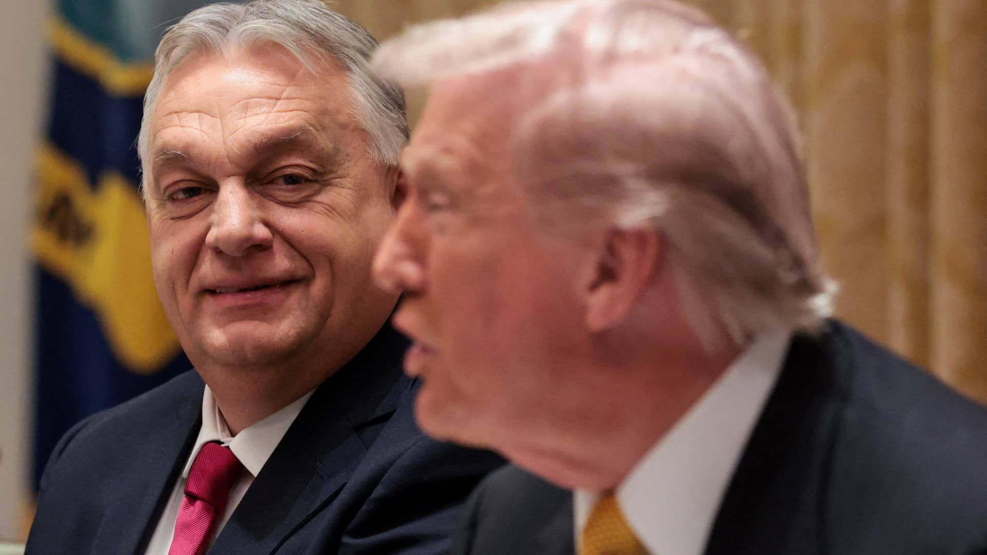 U.S. grants Hungary exemption on Russia sanctions after warm Trump-Orban meeting