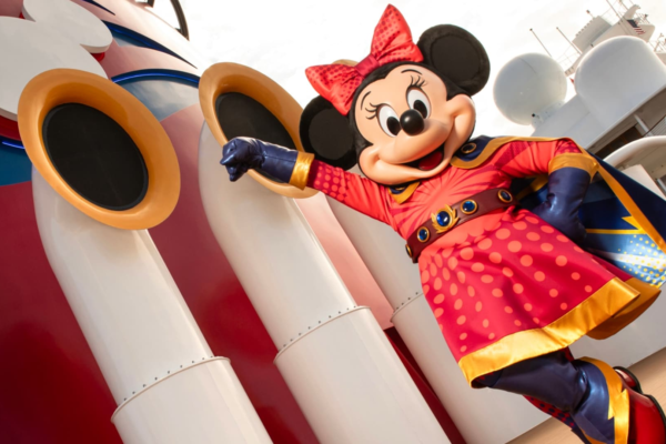 Disney Destiny cruise ship is getting ready to set sail
