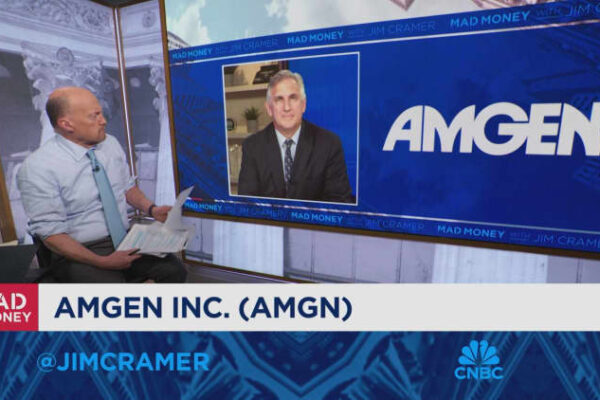 CEO of drugmaker Amgen talks new results from cholesterol drug trial