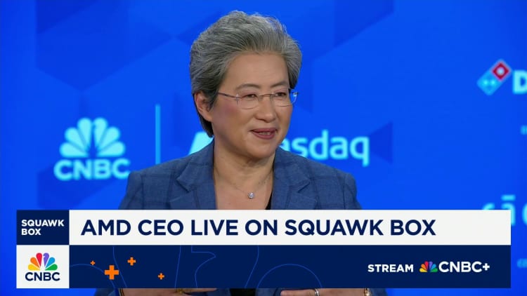 AMD’s Su dismisses AI spending fears as stock rallies