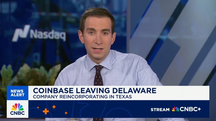 Despite Coinbase departure, only 28 companies left Delaware this year