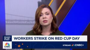 Starbucks Workers United escalates strike during busy holiday season