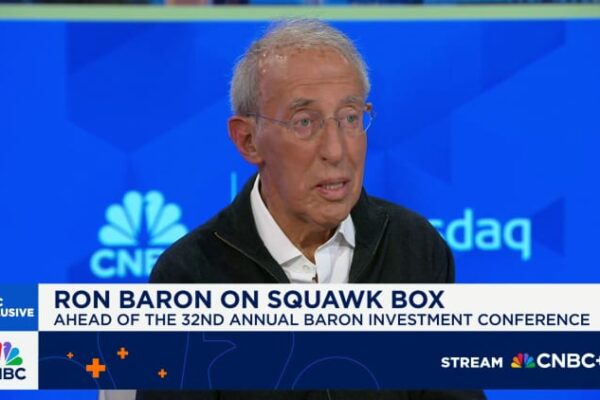 Investor Ron Baron says tech selloff an opportunity, won’t sell own Tesla stake
