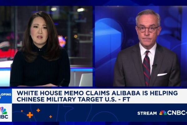 Alibaba is helping Chinese military to target U.S., White House memo claims: FT