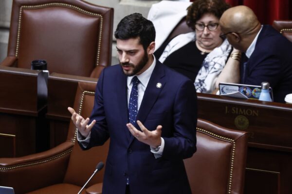 AI super PAC targets NY Democrat Alex Bores midterms kickoff