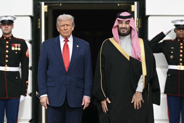 Trump meets with Saudi Crown Prince Mohammed bin Salman