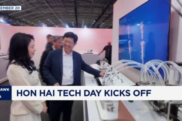 Foxconn highlights growing AI ambitions at annual tech event
