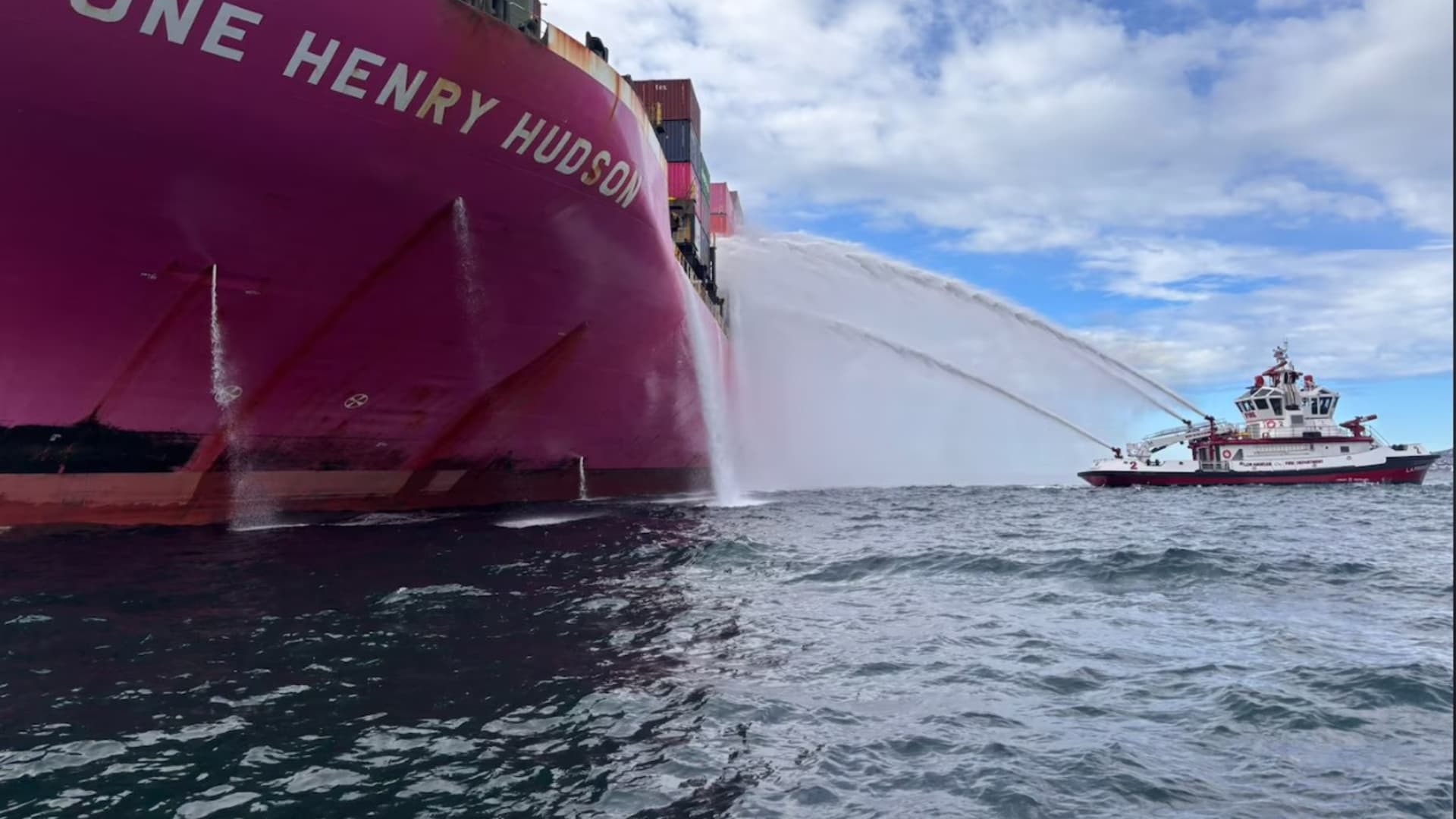 Trump administration silent on Port of Los Angeles containership fire