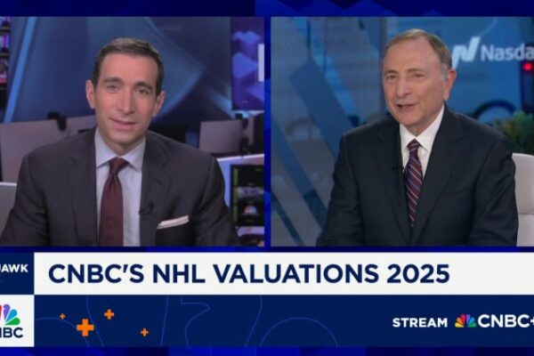 NHL’s Gary Bettman on rising team values, league expansion, gambling