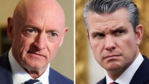 Judge blocks Hegseth’s censure of Sen. Kelly