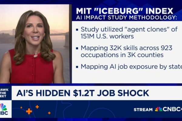 MIT study finds AI can already replace 11.7% of U.S. workforce