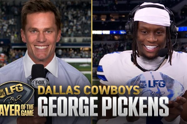 Tom Brady's LFG Player of the Game: Cowboys WR George Pickens 🏆 Week 12 DIGITAL EXCLUSIVE