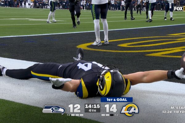 Matthew Stafford finds Colby Parkinson for six-yard TD, extending Rams' lead over Seahawks