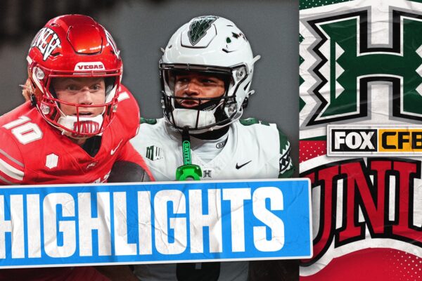 Hawai'i Rainbow Warriors vs. UNLV Rebels Highlights | FOX College Football