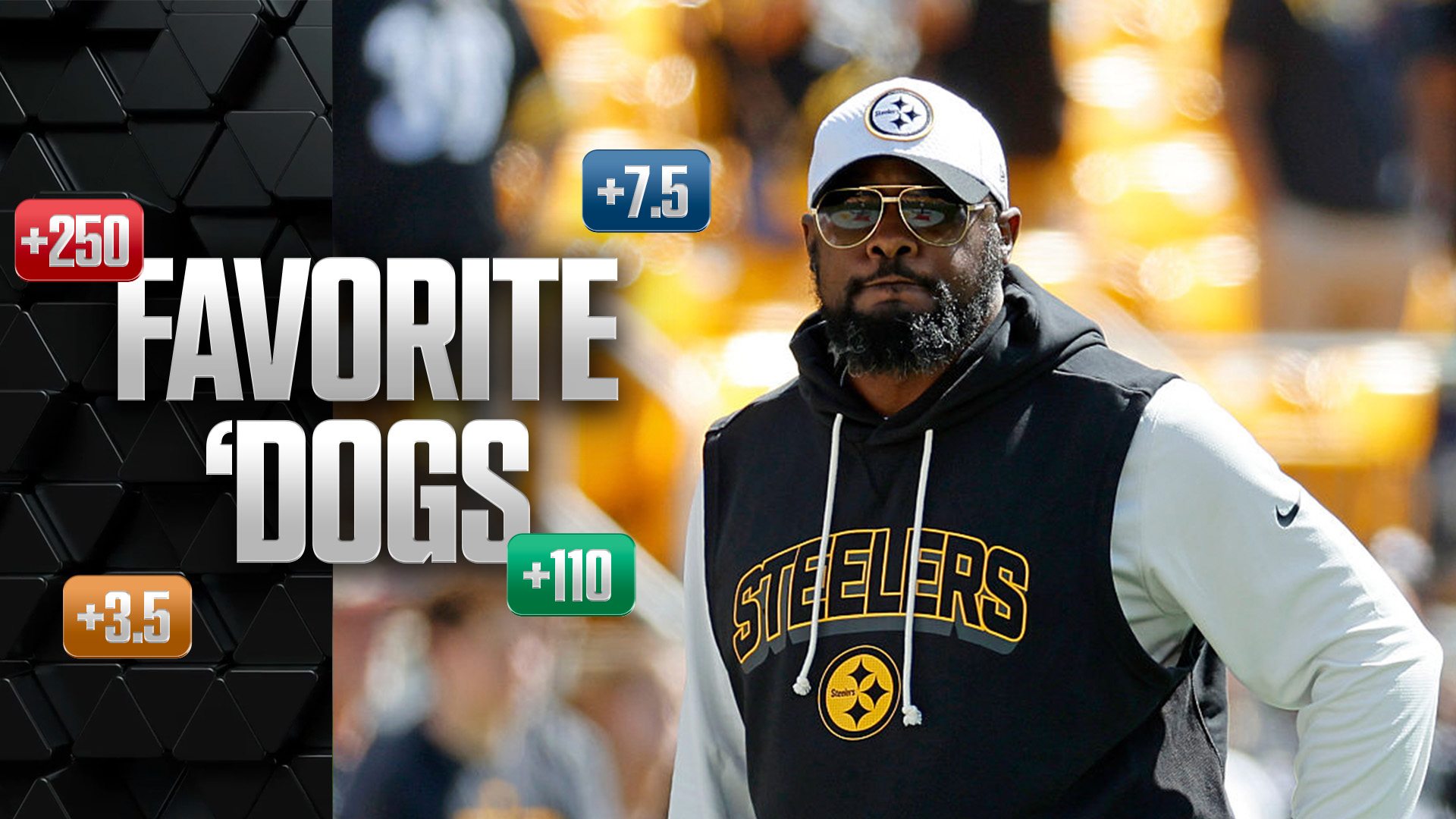 Favorite ‘Dogs: Back Mike Tomlin, Steelers at Bears; Mizzou at OU