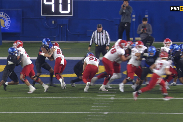 Fresno State’s Brandon Ramirez rushes for two-yard TD, extending lead over San Jose State