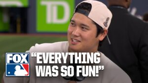 Shohei Ohtani on Winning World Series & Dodgers’ Yamamoto: ‘He is the Number 1 Pitcher in the World’