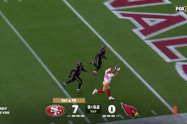 Brock Purdy hits George Kittle for 30-yard TD, extending 49ers lead over Cardinals | NFL Highlights