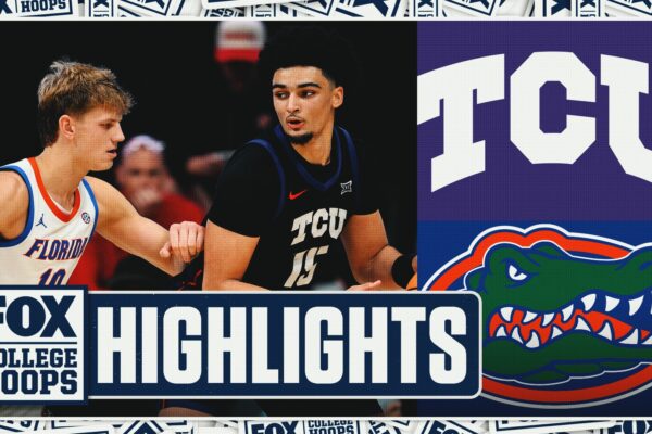 TCU Horned Frogs vs. No. 10 Florida Gators Highlights | FOX College Hoops