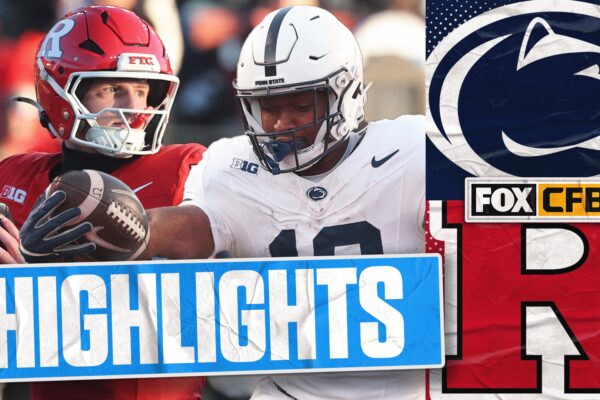 Penn State Nittany Lions vs. Rutgers Scarlet Knights Highlights | FOX College Football