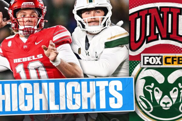 UNLV Rebels vs. Colorado State Rams Highlights | FOX College Football