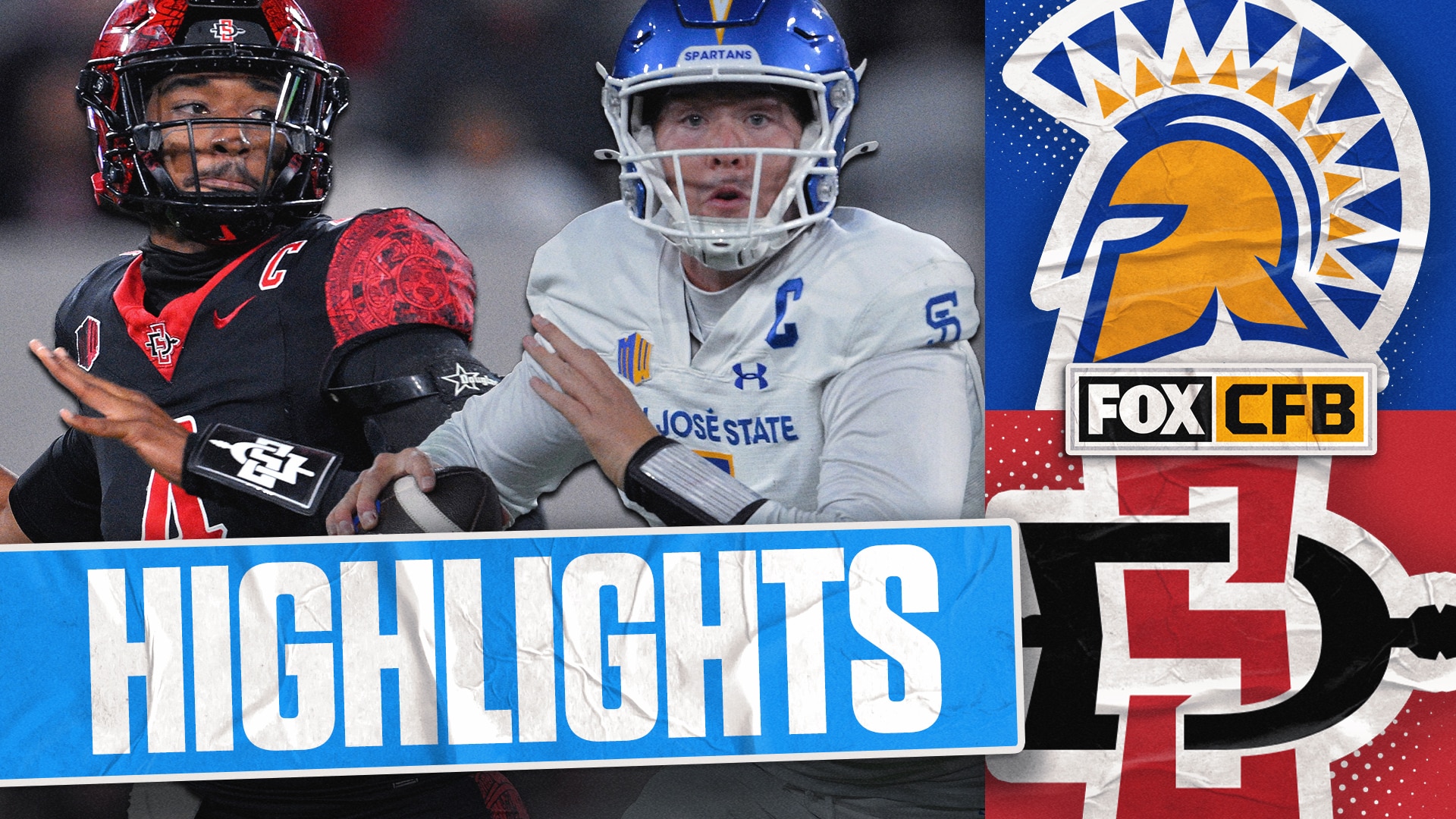 San José State Spartans vs. San Diego State Aztecs Highlights | FOX College Football