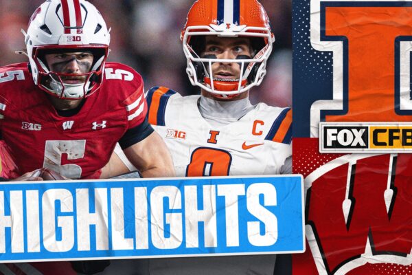No. 21 Illinois Fighting Illini vs. Wisconsin Badgers Highlights | FOX College Football