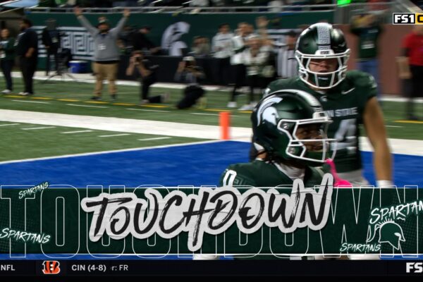 Alante Brown returns kickoff 92 yards for TD, extending Michigan State's lead over Maryland