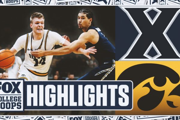 Xavier Musketeers vs. Iowa Hawkeyes Highlights | FOX College Hoops